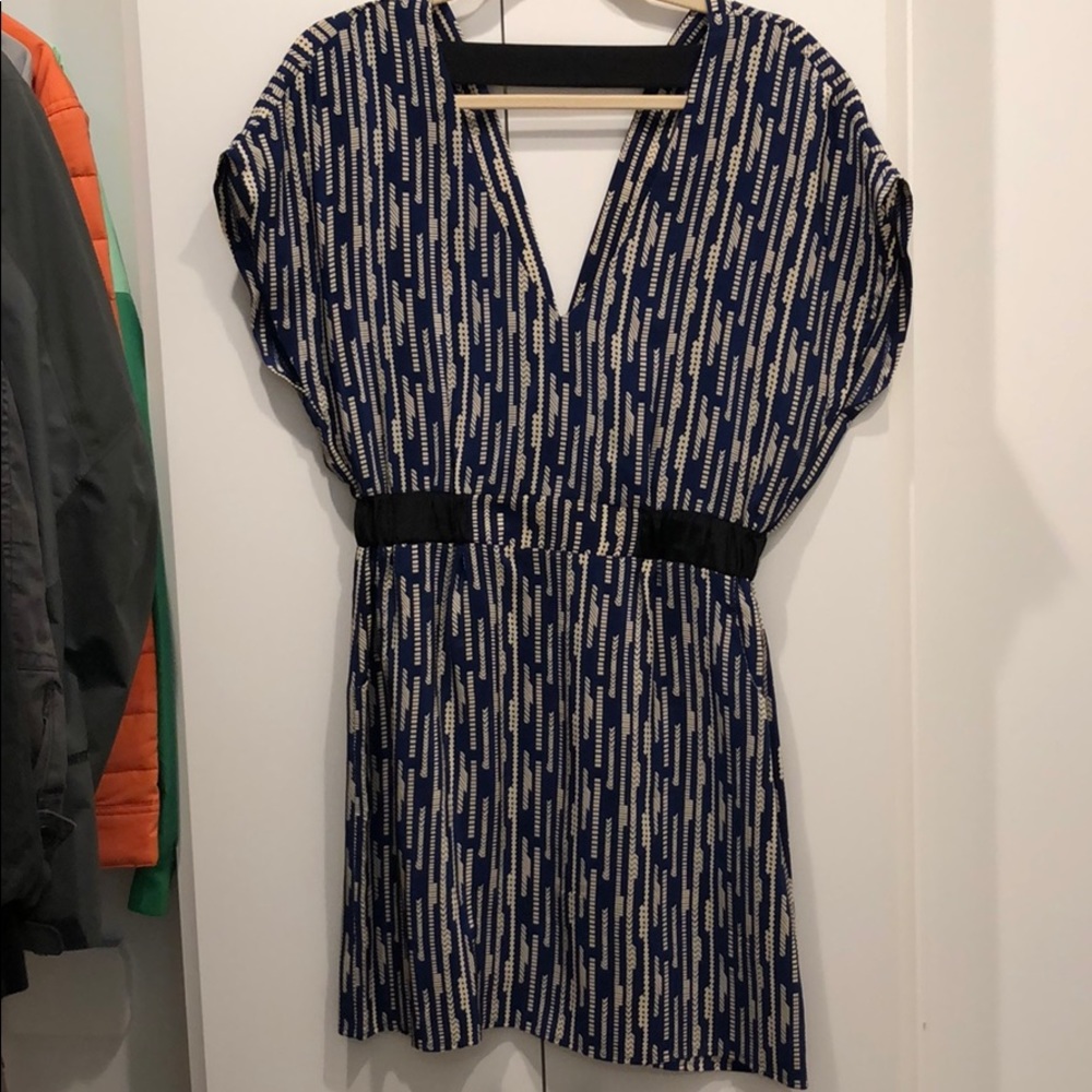 Silk mini dress